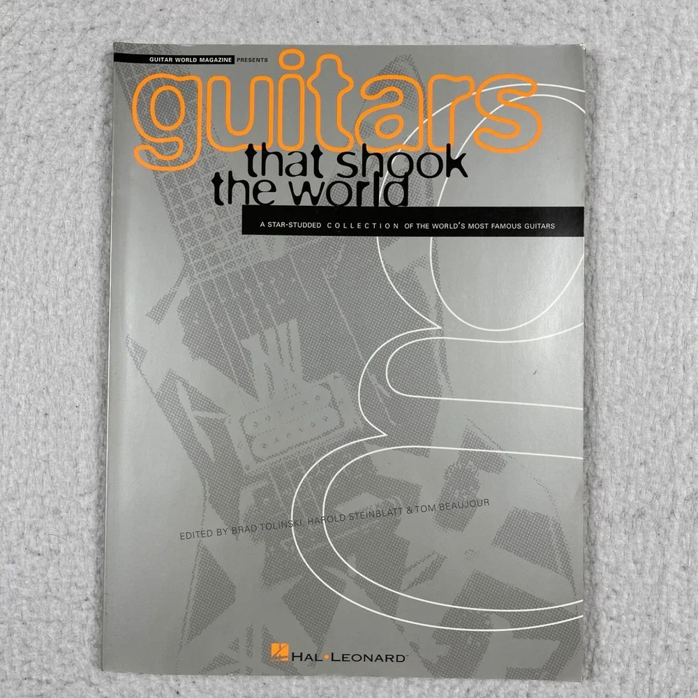 Hal Leonard‎ Guitars That Shook The World Book Unisex OS Gray Music History Rock